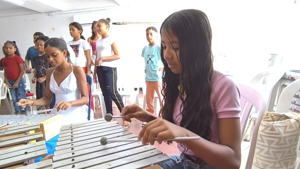 Niños de Centro Musical Gardenias Barranquilla