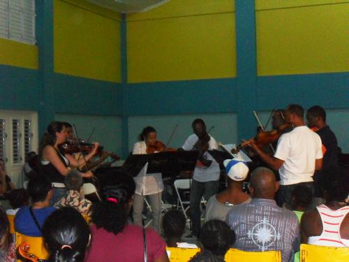Muestra musical Profesores Jamaica