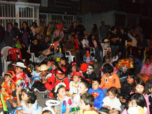 Publico concierto 31 de octubre Barrio Muzu- ensamble COPA
