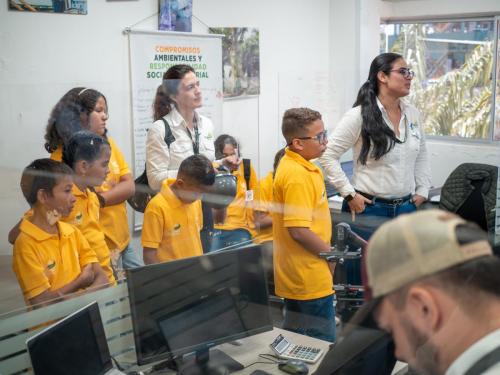 Visita de Batuta a la planta Ecodiesel Colombia S.A. en Barrancabermeja