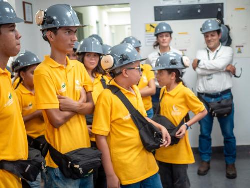 Visita de Batuta a la planta Ecodiesel Colombia S.A. en Barrancabermeja